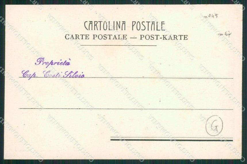 Brescia Militari Fanteria cartolina QK6753 – retro