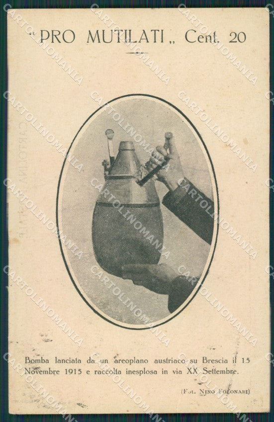 Brescia Militari PIEGA STRAPPINO cartolina QK6756 – fronte