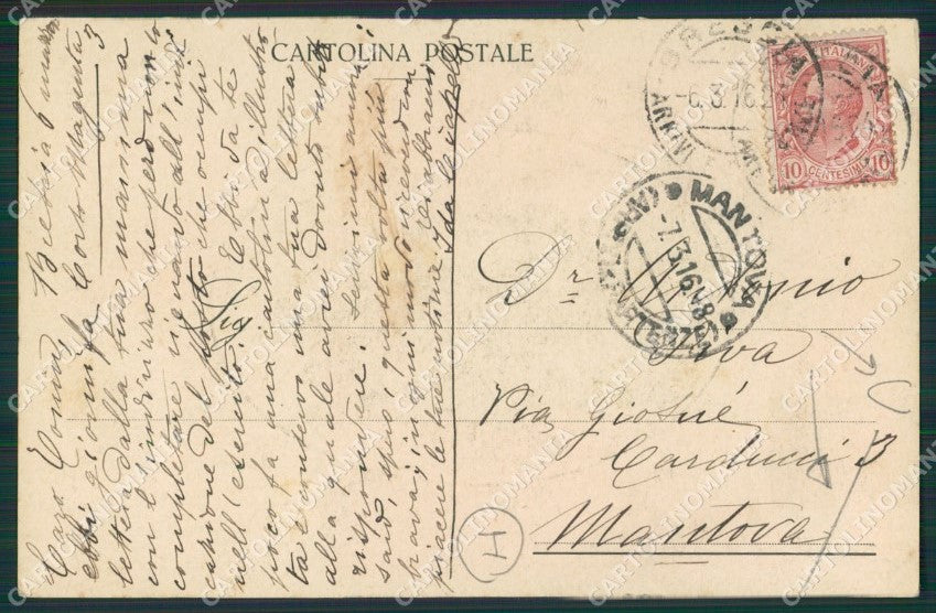 Brescia Militari PIEGA STRAPPINO cartolina QK6756 – retro