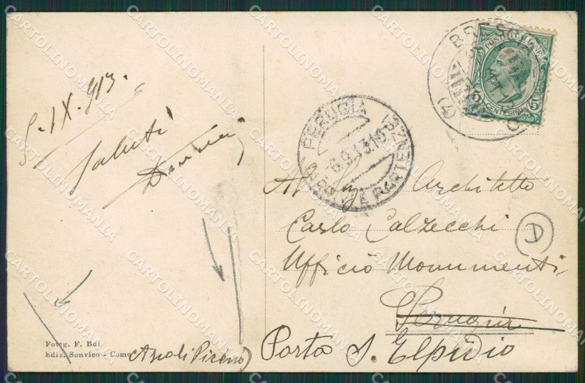 Brescia Breno PIEGA cartolina QK6773 – retro