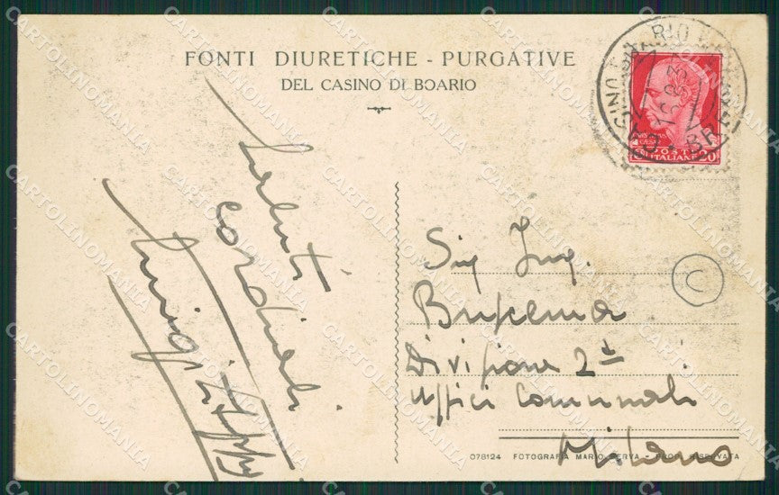 Brescia Casino Boario cartolina QK6782 – retro