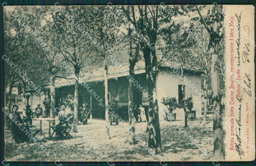 Brescia Casino Boario PIEGHE cartolina QK6800 – fronte