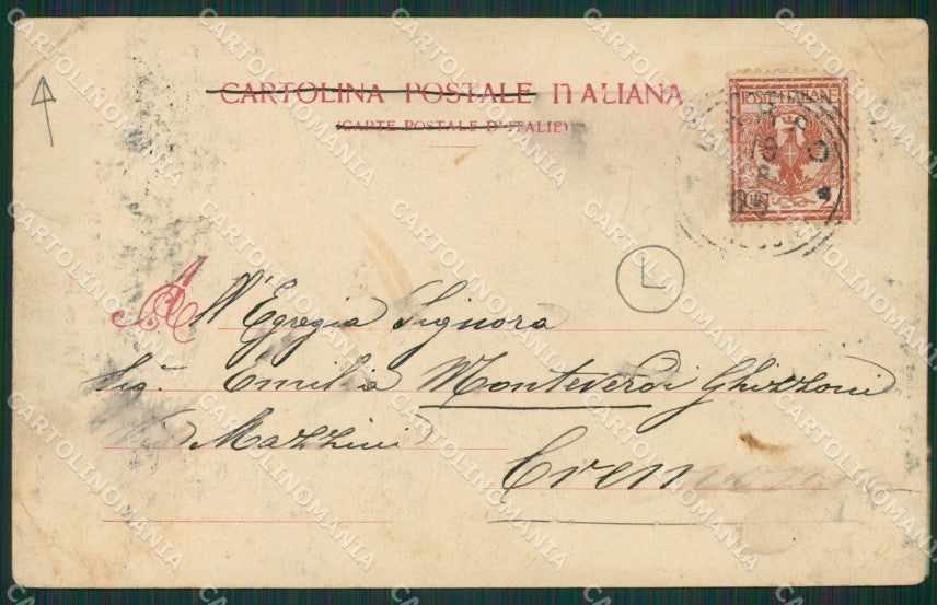 Brescia Casino Boario PIEGHE cartolina QK6800 – retro