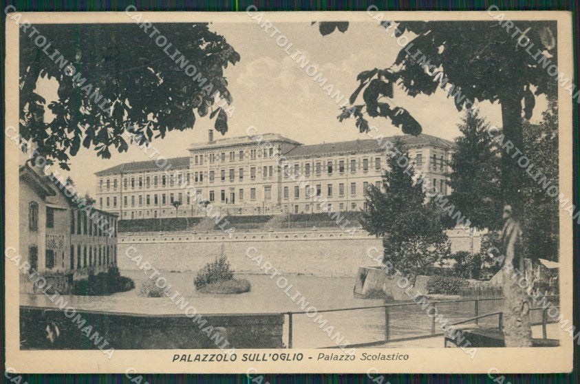 Brescia Palazzolo sull'Oglio cartolina QK6825 – fronte