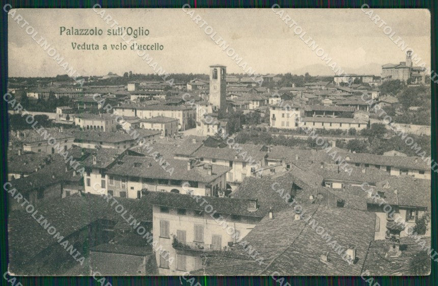 Brescia Palazzolo sull'Oglio cartolina QK6827 – fronte