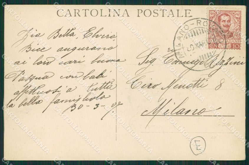 Brescia Palazzolo sull'Oglio cartolina QK6828 – retro