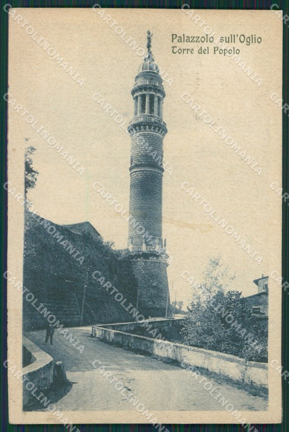 Brescia Palazzolo sull'Oglio cartolina QK6830 – fronte
