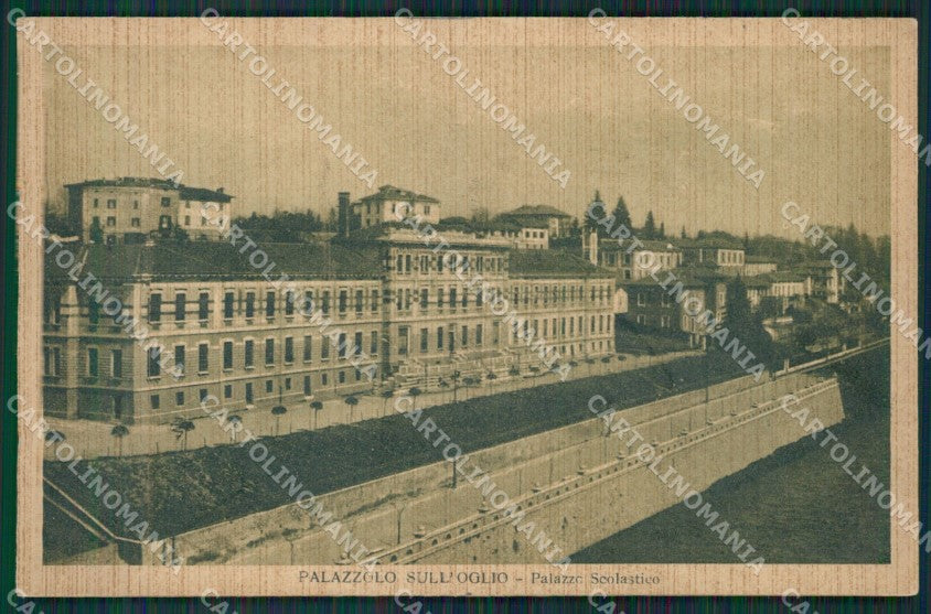 Brescia Palazzolo sull'Oglio cartolina QK6831 – fronte