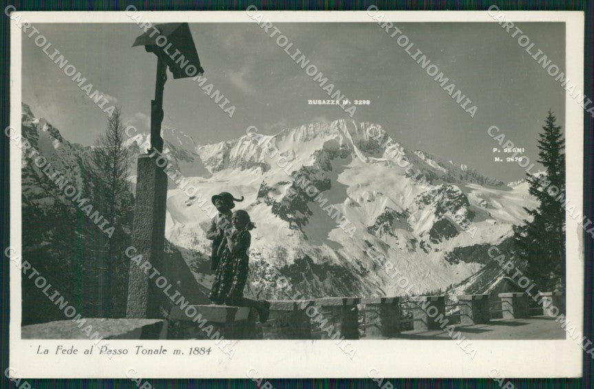 Brescia Passo del Tonale Foto cartolina QK6841 – fronte