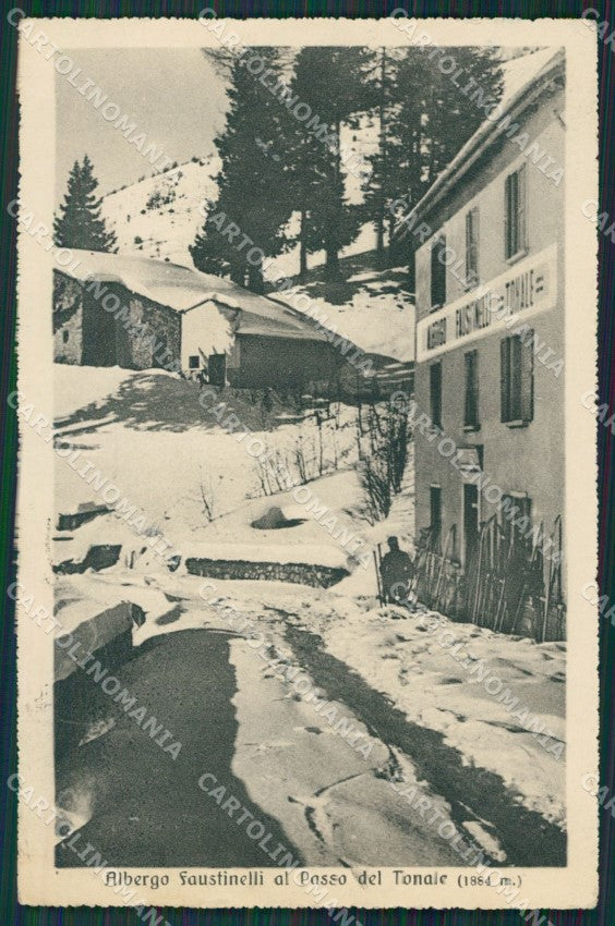 Brescia Passo del Tonale cartolina QK6843 – fronte