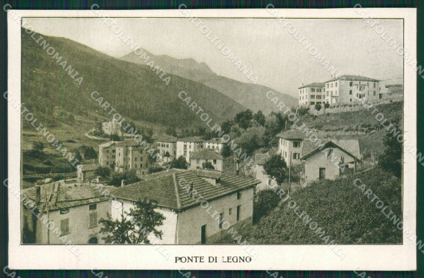 Brescia Ponte di Legno cartolina QK6858 – fronte