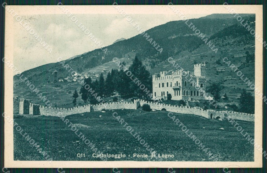 Brescia Ponte di Legno cartolina QK6862 – fronte