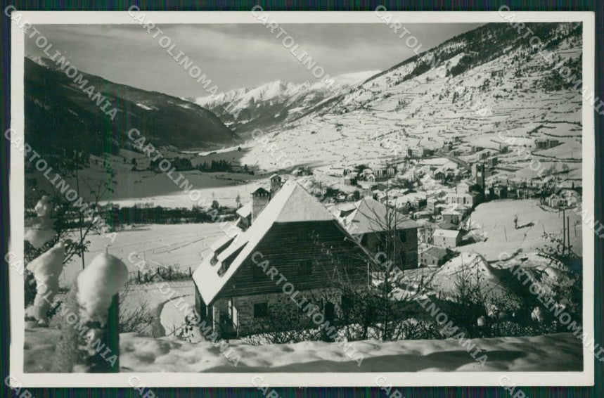 Brescia Ponte di Legno Nevicata Foto cartolina QK6868 – fronte