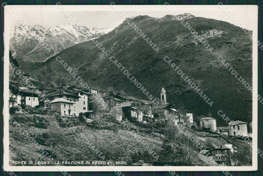 Brescia Ponte di Legno Foto cartolina QK6877 – fronte