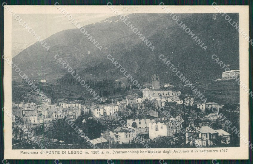 Brescia Ponte di Legno cartolina QK6884 – fronte
