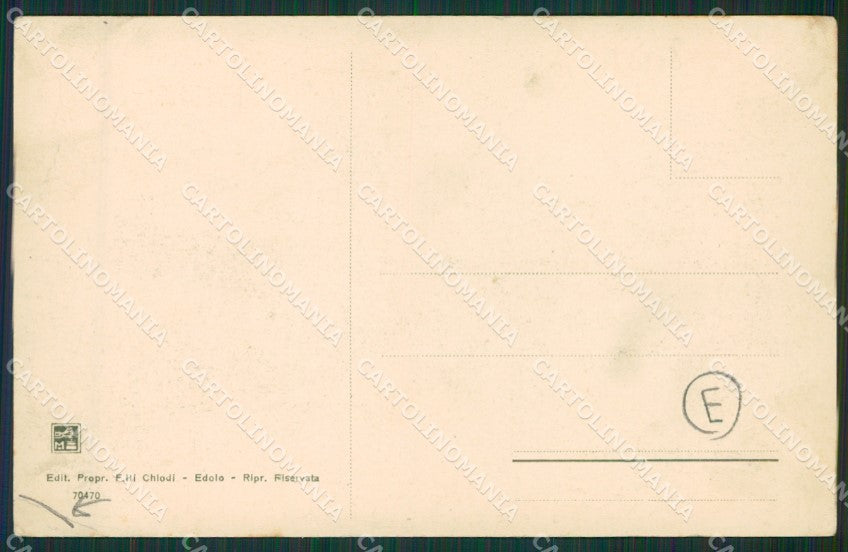 Brescia Ponte di Legno PIEGA cartolina QK6886 – retro