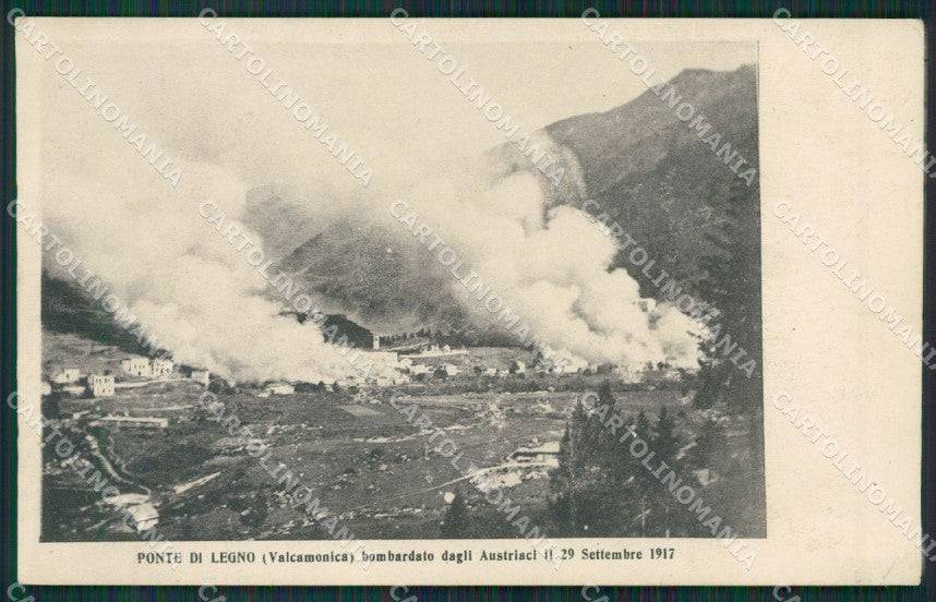 Brescia Ponte di Legno cartolina QK6894 – fronte