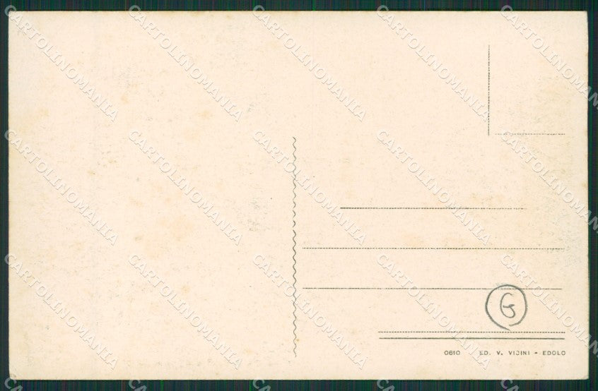 Brescia Ponte di Legno cartolina QK6895 – retro