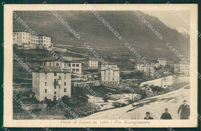 Brescia Ponte di Legno cartolina QK6896 – fronte