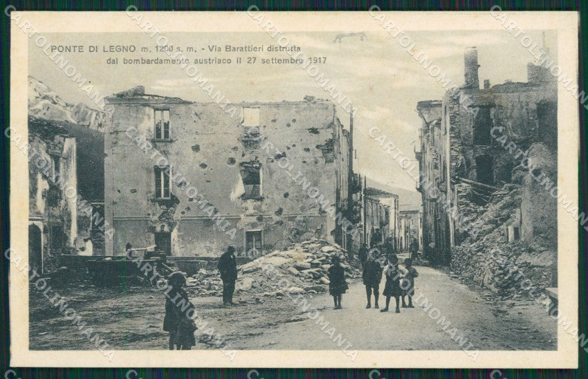 Brescia Ponte di Legno cartolina QK6898 – fronte