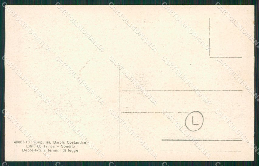 Brescia Ponte di Legno cartolina QK6898 – retro