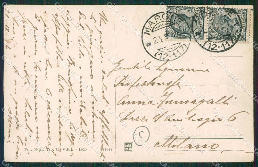 Brescia Valle Camonica Zone PIEGHINE cartolina QK6914 – retro