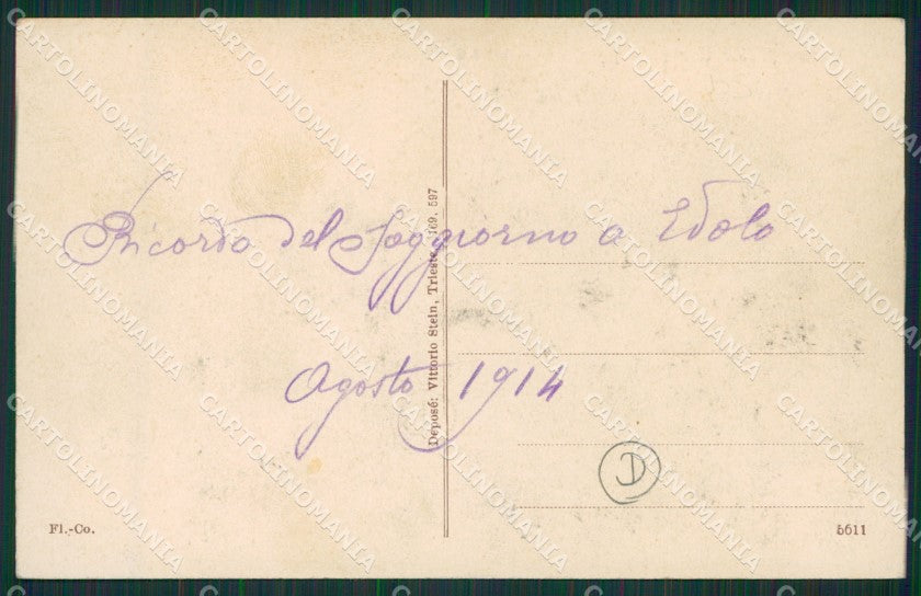 Brescia Valle Camonica Vezza cartolina QK6932 – retro