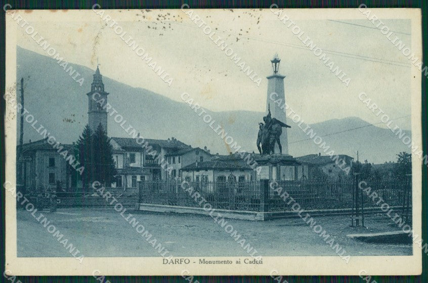Brescia Valle Camonica Darfo cartolina QK6936 – fronte