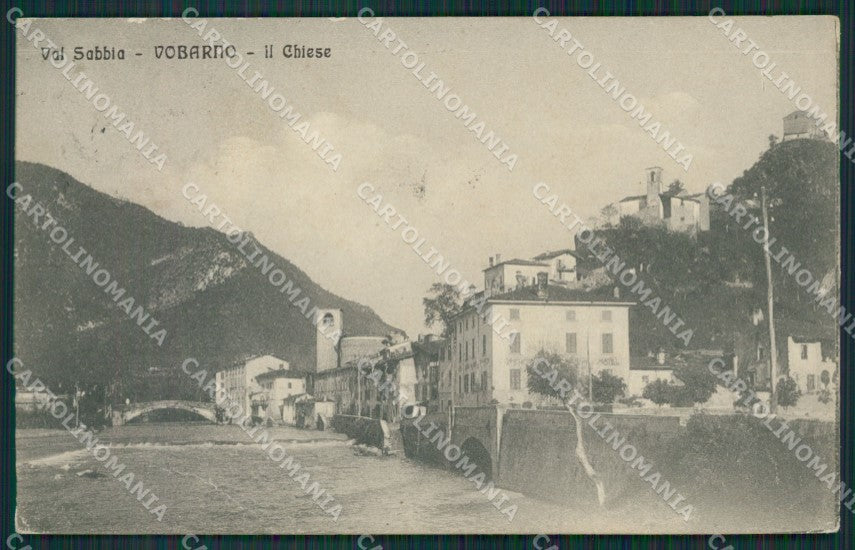 Brescia Valle Sabbia Vobarno cartolina QK6964 – fronte