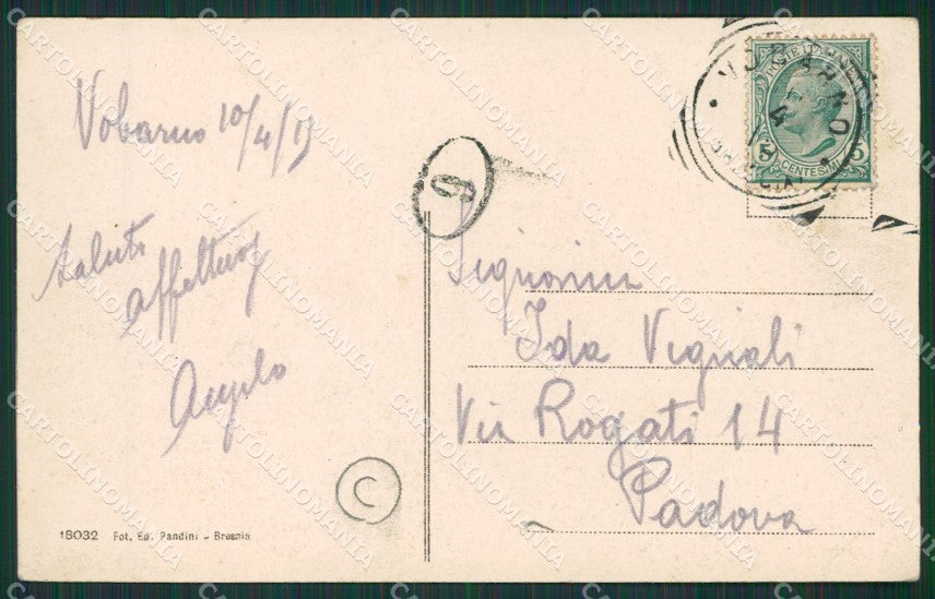 Brescia Valle Sabbia Vobarno cartolina QK6964 – retro