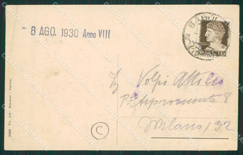 Brescia Valle Sabbia Bagolino cartolina QK6967 – retro