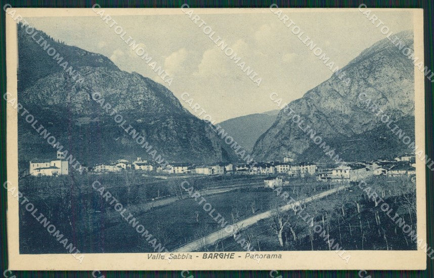 Brescia Valle Sabbia Barghe cartolina QK6973 – fronte