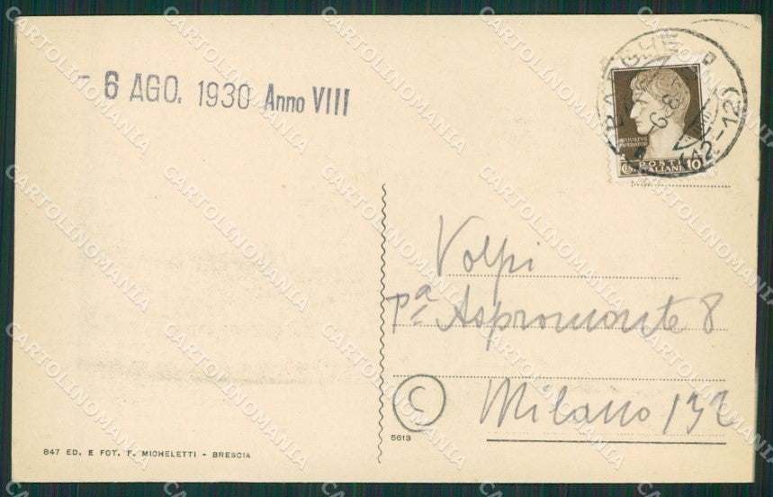 Brescia Valle Sabbia Barghe cartolina QK6973 – retro