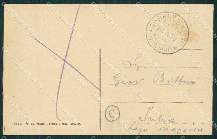 Brescia Valle Sabbia Sabbio Chiese cartolina QK6974 – retro