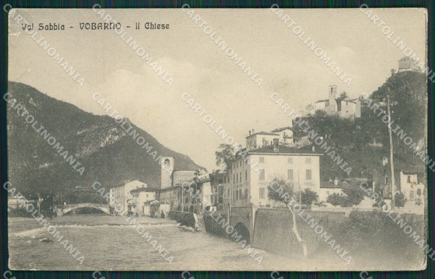Brescia Valle Sabbia Vobarno STRAPPINO cartolina QK6981 – fronte
