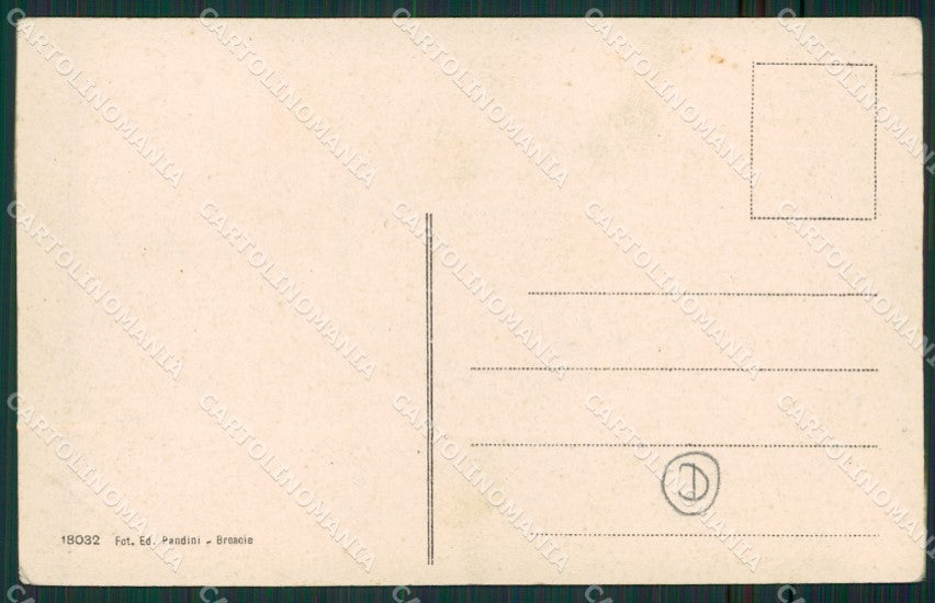 Brescia Valle Sabbia Vobarno STRAPPINO cartolina QK6981 – retro