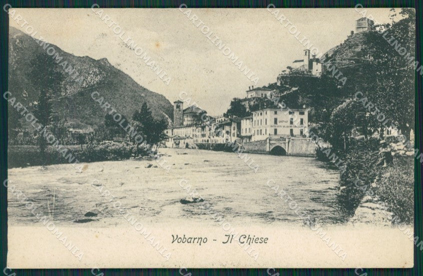 Brescia Valle Sabbia Vobarno cartolina QK6986 – fronte