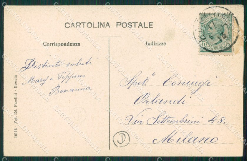 Brescia Valle Sabbia Barghe cartolina QK6990 – retro