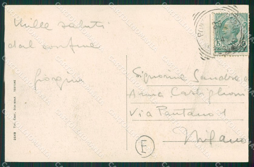Brescia Valle Sabbia Ponte Caffaro Lodrone cartolina QK6991 – retro