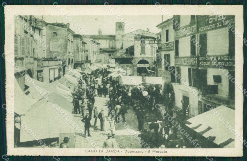 Brescia Desenzano Mercato cartolina QK7029 – fronte