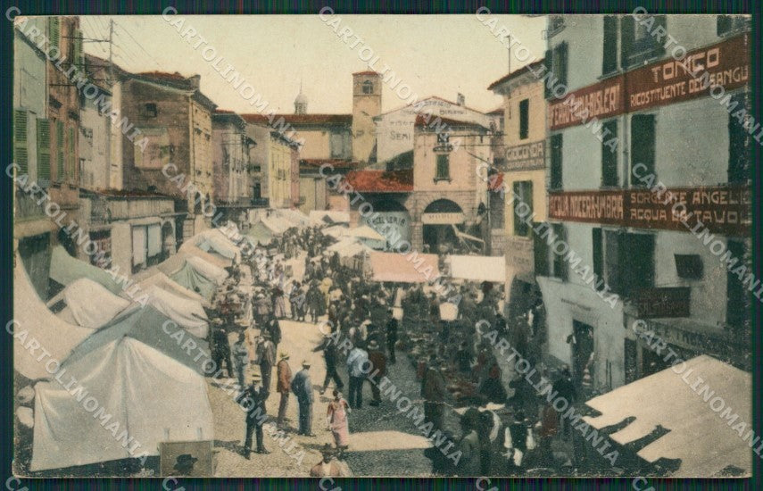 Brescia Desenzano Mercato PIEGHINA cartolina QK7030 – fronte