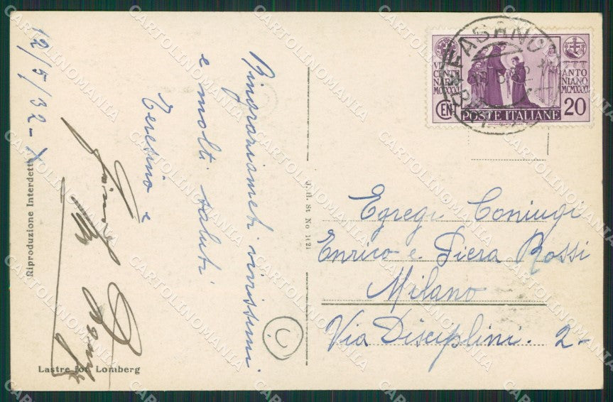 Brescia Fasano Foto cartolina QK7042 – retro