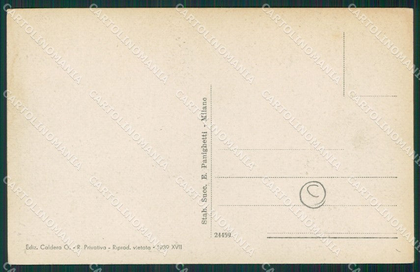 Brescia Gargnano Battello cartolina QK7062 – retro