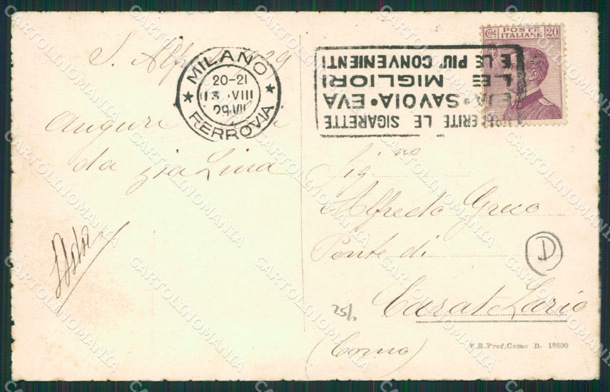 Brescia Limone cartolina QK7073 – retro
