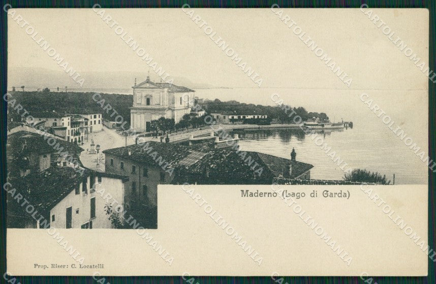 Brescia Maderno cartolina QK7080 – fronte