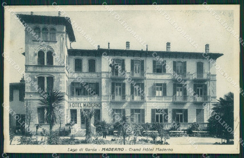 Brescia Maderno cartolina QK7084 – fronte