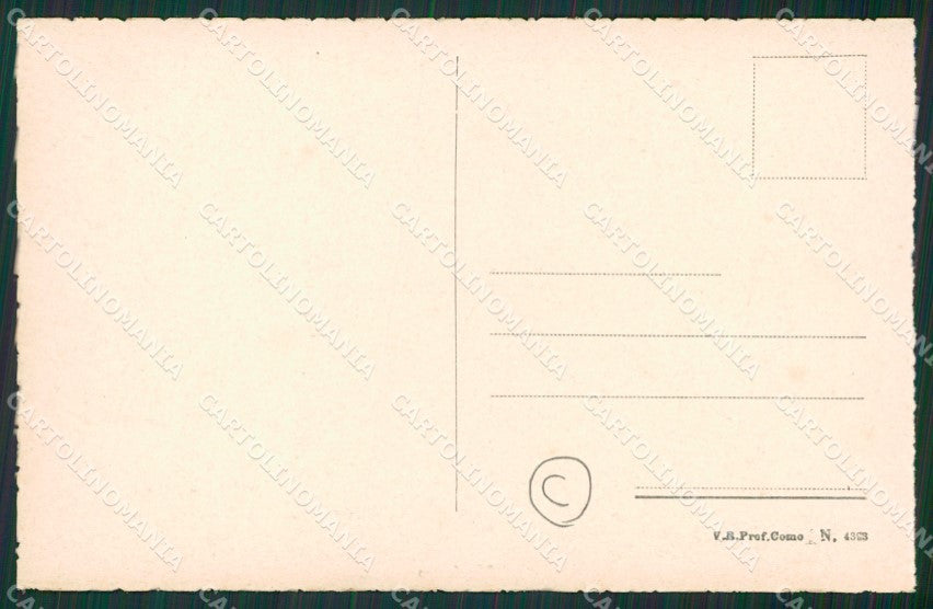 Brescia Maderno Battello cartolina QK7086 – retro