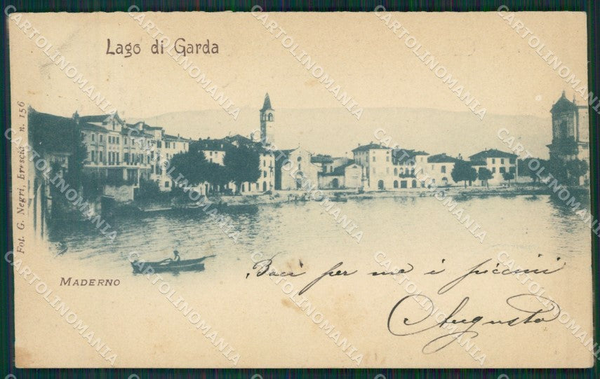 Brescia Maderno cartolina QK7088 – fronte
