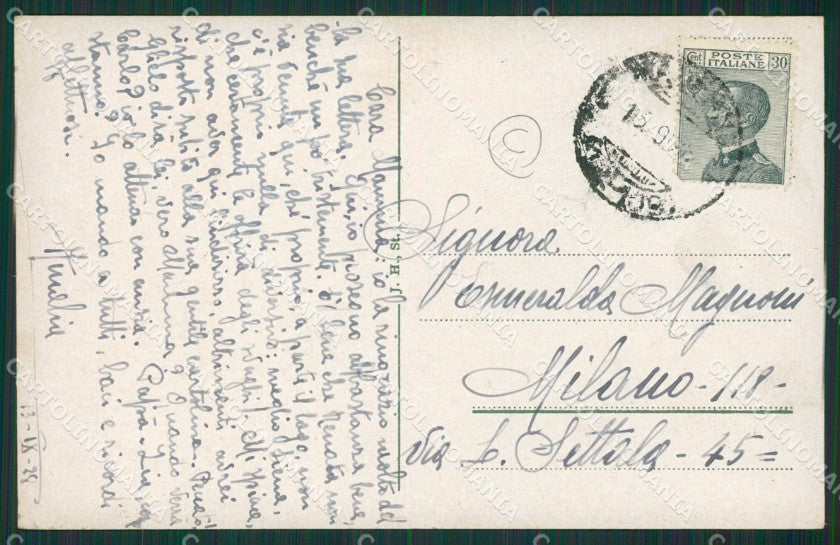 Brescia Maderno cartolina QK7091 – retro