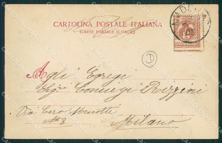 Brescia Maderno cartolina QK7098 – retro